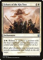 Matte Finish Dragons of Tarkir Echoes of the Kin Tree ( #15 )