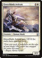 Matte Finish Dragons of Tarkir Graceblade Artisan ( #20 )