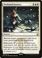Matte Finish Dragons of Tarkir Profound Journey ( #30 )