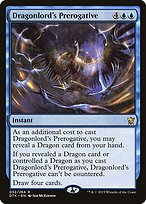 Matte Finish Dragons of Tarkir Dragonlord's Prerogative ( #52 )