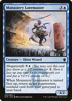 Matte Finish Dragons of Tarkir Monastery Loremaster ( #63 )