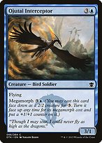 Matte Finish Dragons of Tarkir Ojutai Interceptor ( #66 )