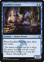Matte Finish Dragons of Tarkir Youthful Scholar ( #84 )