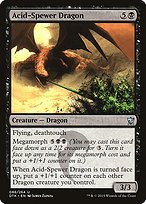 Matte Finish Dragons of Tarkir Acid-Spewer Dragon ( #86 )
