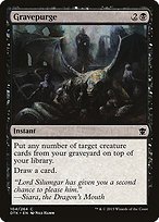 Matte Finish Dragons of Tarkir Gravepurge ( #104 )