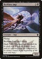 Matte Finish Dragons of Tarkir Reckless Imp ( #115 )