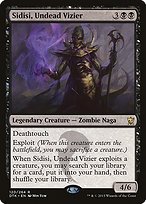 Matte Finish Dragons of Tarkir Sidisi, Undead Vizier ( #120 )
