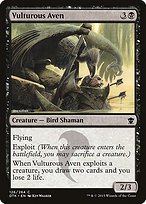 Matte Finish Dragons of Tarkir Vulturous Aven ( #126 )