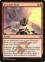 Matte Finish Dragons of Tarkir Draconic Roar ( #134 )