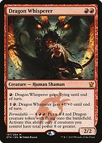 Matte Finish Dragons of Tarkir Dragon Whisperer ( #137 )