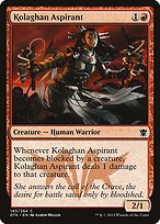 Matte Finish Dragons of Tarkir Kolaghan Aspirant ( #143 )
