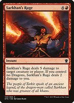 Matte Finish Dragons of Tarkir Sarkhan's Rage ( #153 )