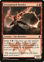 Matte Finish Dragons of Tarkir Screamreach Brawler ( #155 )