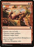 Matte Finish Dragons of Tarkir Vandalize ( #165 )