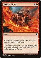 Matte Finish Dragons of Tarkir Volcanic Rush ( #166 )