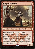 Matte Finish Dragons of Tarkir Zurgo Bellstriker ( #169 )