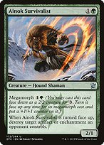Matte Finish Dragons of Tarkir Ainok Survivalist ( #172 )