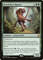 Matte Finish Dragons of Tarkir Deathmist Raptor ( #180 )