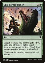 Matte Finish Dragons of Tarkir Epic Confrontation ( #185 )