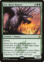 Matte Finish Dragons of Tarkir Foe-Razer Regent ( #187 )