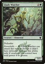 Matte Finish Dragons of Tarkir Glade Watcher ( #188 )