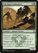 Matte Finish Dragons of Tarkir Salt Road Ambushers ( #198 )