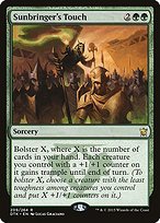 Matte Finish Dragons of Tarkir Sunbringer's Touch ( #209 )