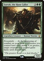 Matte Finish Dragons of Tarkir Surrak, the Hunt Caller ( #210 )