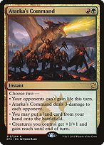 Matte Finish Dragons of Tarkir Atarka's Command ( #213 )
