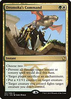 Matte Finish Dragons of Tarkir Dromoka's Command ( #221 )