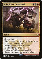 Matte Finish Dragons of Tarkir Kolaghan's Command ( #224 )