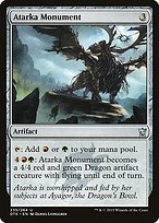 Matte Finish Dragons of Tarkir Atarka Monument ( #235 )