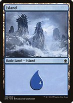 Matte Finish Dragons of Tarkir Island ( #254 )