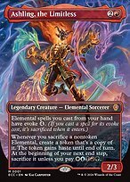 Glossy Finish Lorwyn Eclipsed Commander Ashling, the Limitless ( #1 )