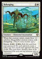 Glossy Finish Lorwyn Eclipsed Commander Belonging ( #5 )
