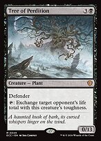 Glossy Finish Lorwyn Eclipsed Commander Tree of Perdition ( #49 )