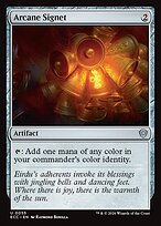 Glossy Finish Lorwyn Eclipsed Commander Arcane Signet ( #55 )