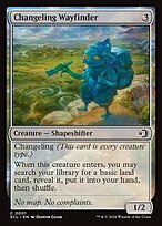 Glossy Finish Lorwyn Eclipsed Changeling Wayfinder ( #1 )