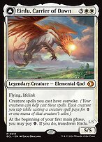 Glossy Finish Lorwyn Eclipsed Eirdu, Carrier of Dawn // Isilu, Carrier of Twilight ( #13 )