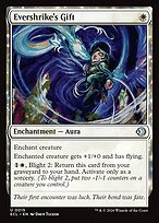 Glossy Finish Lorwyn Eclipsed Evershrike's Gift ( #15 )