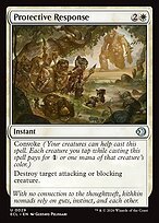 Glossy Finish Lorwyn Eclipsed Protective Response ( #29 )
