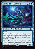 Glossy Finish Lorwyn Eclipsed Disruptor of Currents ( #47 )