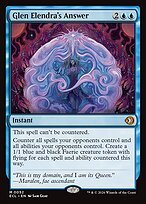 Glossy Finish Lorwyn Eclipsed Glen Elendra's Answer ( #52 )