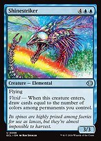 Glossy Finish Lorwyn Eclipsed Shinestriker ( #68 )