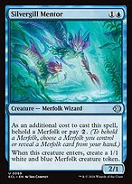 Glossy Finish Lorwyn Eclipsed Silvergill Mentor ( #69 )