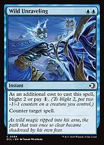 Glossy Finish Lorwyn Eclipsed Wild Unraveling ( #84 )