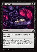 Glossy Finish Lorwyn Eclipsed Blight Rot ( #89 )