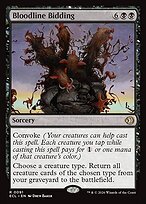 Glossy Finish Lorwyn Eclipsed Bloodline Bidding ( #91 )