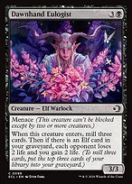 Glossy Finish Lorwyn Eclipsed Dawnhand Eulogist ( #99 )