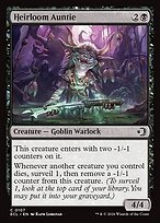 Glossy Finish Lorwyn Eclipsed Heirloom Auntie ( #107 )